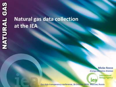 The status of IEA GAS JODI