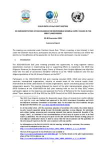 Minerals / Mining in Rwanda / Due diligence / Business / Organisation for Economic Co-operation and Development / Law / Mining in the Democratic Republic of the Congo / Conflict minerals