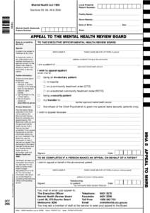 Mental Health Act[removed]Local Hospital