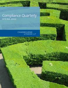Compliance Quarterly SPRING 2012 ii  Are You Paying Too Much?