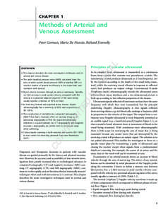 CHAPTER 1  Methods of Arterial and Venous Assessment  AL