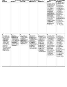 [removed]SUNDAY DOVER DOWNS, Delaware AUGUST 2014 RACING SCHEDULE