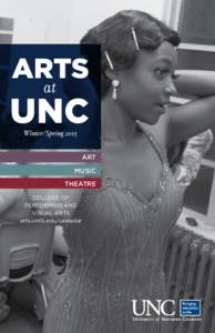 Winter / Spring 2015 ART MUSIC THEATRE COLLEGE OF PERFORMING AND