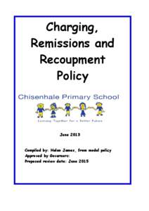 Charging Remissions and Recoupment Policy 6 13