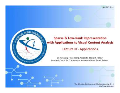 Machine learning / Sparse matrix / Inpainting / Regularization / Mathematics / Applied mathematics / Basis pursuit denoising / Image processing / Statistics / Image denoising