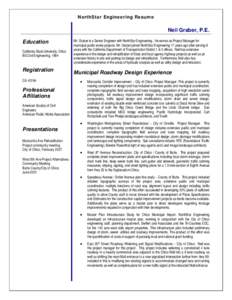 SAFE ROUTES TO SCHOOL PROJECT