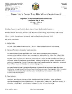 Reginald J. Newson, Executive Director 201 E. Washington Avenue, Rm. A400 P.O. Box 7946 Madison, Wisconsin[removed]Telephone: ([removed]Fax: ([removed]