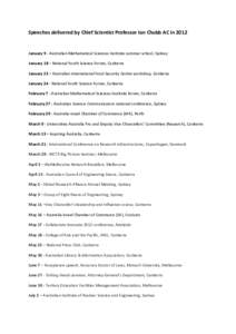 National Youth Science Forum / Geography of Australia / Australian National University / Melbourne / Pawsey Medal / Fay Gale / Geography of Oceania / Canberra / Oceania