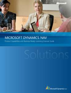 Business software / Microsoft Dynamics NAV / Microsoft Dynamics / Microsoft / XBRL / Microsoft Dynamics GP / Supply chain management / Microsoft Dynamics CRM / Accounting software / Business / ERP software