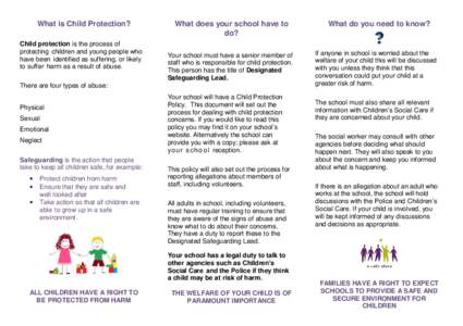 CP Primary school Leaflet May 2015