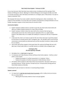 Microsoft Word - Holy_Family_School_Update_Letter