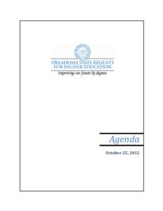 American Association of State Colleges and Universities / Oak Ridge Associated Universities / Oklahoma State University / Oklahoma State Regents for Higher Education / University of Oklahoma / Oklahoma State University–Stillwater / Oklahoma State University–Oklahoma City / Bachelor of Education / Oklahoma State System of Higher Education / North Central Association of Colleges and Schools / Oklahoma / Association of Public and Land-Grant Universities