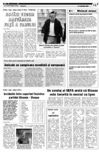 Sport  21 septembrie 2006