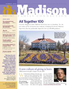 Geography of the United States / Bridgeforth Stadium and Zane Showker Field / Linwood H. Rose / Godwin Hall / Wilson Hall / Harrisonburg /  Virginia / Madison /  Wisconsin / Ronald E. Carrier / James Madison University / Virginia / American Association of State Colleges and Universities