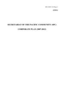 Pacific Community / Council of Regional Organisations in the Pacific / Interreg / Pacific Regional Environment Programme / Pacific Islands Private Sector Organisation