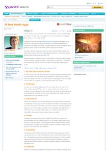 Mail  HEALTH TOPICS A-Z Featured on Yahoo! Health: