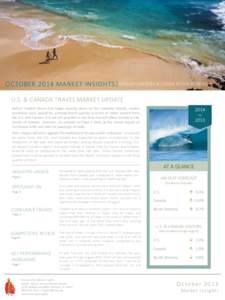 OCTOBER 2014 MARKET INSIGHTS  HAWAI‘I VISITORS & CONVENTION BUREAU U.S. & CANADA TRAVEL MARKET UPDATE Before Tropical Storm Ana began bearing down on the Hawaiian Islands, market