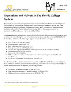 Pensacola /  Florida / Florida State University / Tallahassee /  Florida / Valencia College / Edison State College / Florida Gateway College / Polk State College / Pensacola State College / Tallahassee Community College / Florida / Florida College System / Association of Public and Land-Grant Universities