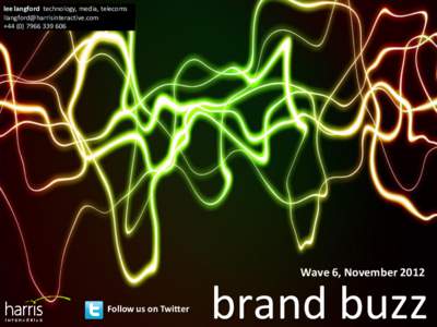 Harris Interactive Brand Buzz Wave 6 - Gaming Brands