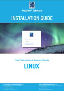Microsoft Word - Polarion_Install_Guide_linux.doc