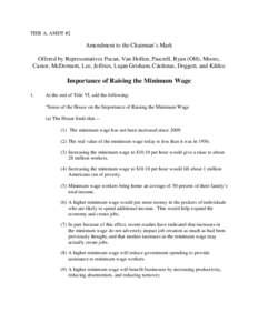 TIER A, AMDT #2  Amendment to the Chairman’s Mark Offered by Representatives Pocan, Van Hollen, Pascrell, Ryan (OH), Moore, Castor, McDermott, Lee, Jeffries, Lujan Grisham, Cárdenas, Doggett, and Kildee