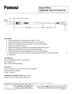 Electromagnetism / Wire / Banana connector / Test probe / Electrical connector / Insulator / Multimeter / Silicone / Technology / Measuring instruments / Electronic test equipment