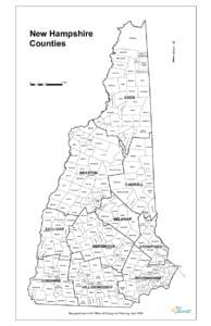 New Hampshire Counties Clarksville AtkinsonGilmanton Gt.