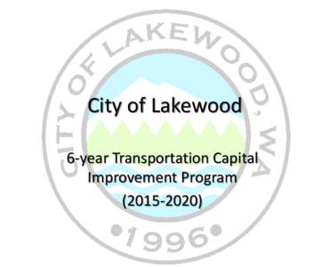 City of Lakewood 6-year Transportation Capital Improvement Program[removed])  • City’s Transportation History