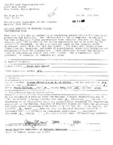 USDI/NPS NRKP Registration Form Riley Hill School Wake County, North Carolina NFS Form[removed]Rev, 10-90)