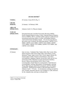 Physical geography / Coastal geography / Physical oceanography / Fisheries / Coral reefs / Joint Institute for Marine and Atmospheric Research / Atoll / Howland Island / Pacific Remote Islands Marine National Monument / United States Minor Outlying Islands / Islands