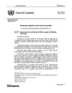 United Nations  General Assembly A/RES[removed]Distr.: General