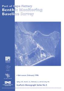 Port of Cape Flattery Benthic Monitoring Baseline Survey - Wet-season (February) 1996  ª TABLE OF CONTENTS ACKNOWLEDGMENTS .........................................................................................II T