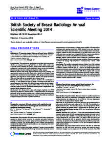 Cancer screening / Biopsy / Pathology / Mammography / Breast MRI / Risk factors for breast cancer / Mammary ductal carcinoma / Mammotome / Breast biopsy / Medicine / Breast cancer / Ribbon symbolism