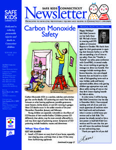Newsletter SAFE KIDS DEDICATED  Dedicated to
