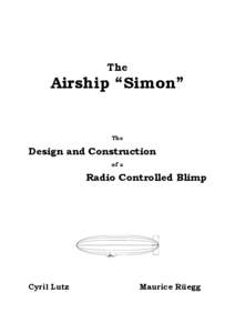 The  Airship “Simon” The