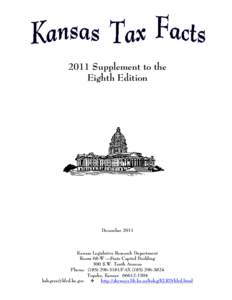 2011 Supplement to the Eighth Edition December[removed]Kansas Legislative Research Department