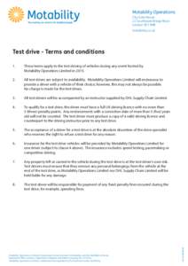 Road transport / Disability / Motability / Car safety / Driving licence in the United Kingdom / Test drive / Approved Driving Instructor / MOT test / Mobility car / Transport / Land transport / Driving