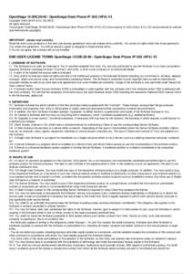 OpenStage 15/20E[removed]OpenScape Desk Phone IP 35G (HFA) V3 Copyright Unify GmbH & Co. KG[removed]All rights reserved. The program OpenStage 15/20E[removed]OpenScape Desk Phone IP 35G (HFA) V3 is the property of Unify Gm