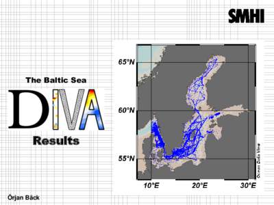 The Baltic Sea  Results Örjan Bäck
