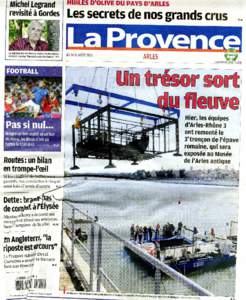 4  ARLES Samedi 1 Octobre 2011 www.laprovence.com