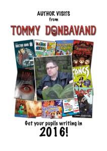 Tommy Donbavand / Scream Street / Badger / Doctor Who Magazine / Television in the United Kingdom / Television / Speculative fiction