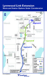 Mountlake Terrace /  Washington / Northgate / Snohomish County /  Washington / North Link / Edmonds Community College / Lynnwood / Interstate 5 in Washington / Swift Bus Rapid Transit / Interurban Trail / Washington / Seattle metropolitan area / Lynnwood /  Washington