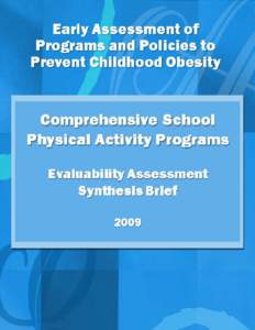 WestEd / Health education / Logic model / Ready schools