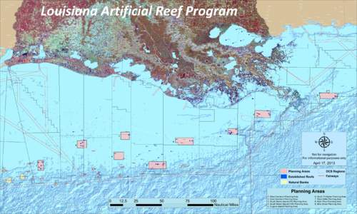 Louisiana Artificial Reef Program  Bon Wier Mitt ie