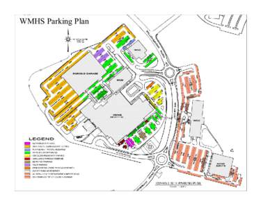 WMHS Parking Plan  Parking Garage First Floor