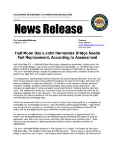 Half Moon Bay /  California / Half Moon Bay / Geography of California / Pilarcitos Creek / California State Route 1