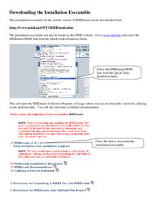 Microsoft Word - MISDmsds Installation Instructions.doc