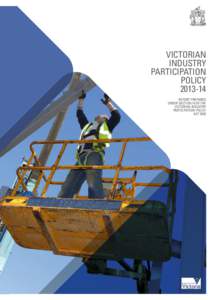 VICTORIAN INDUSTRY PARTICIPATION POLICY[removed]REPORT PREPARED