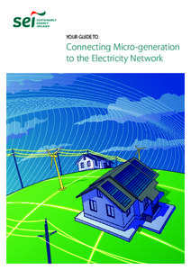 YOUR GUIDE TO  Connecting Micro-generation to the Electricity Network  YOUR GUIDE TO