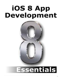 i  iOS 8 App Development Essentials  ii